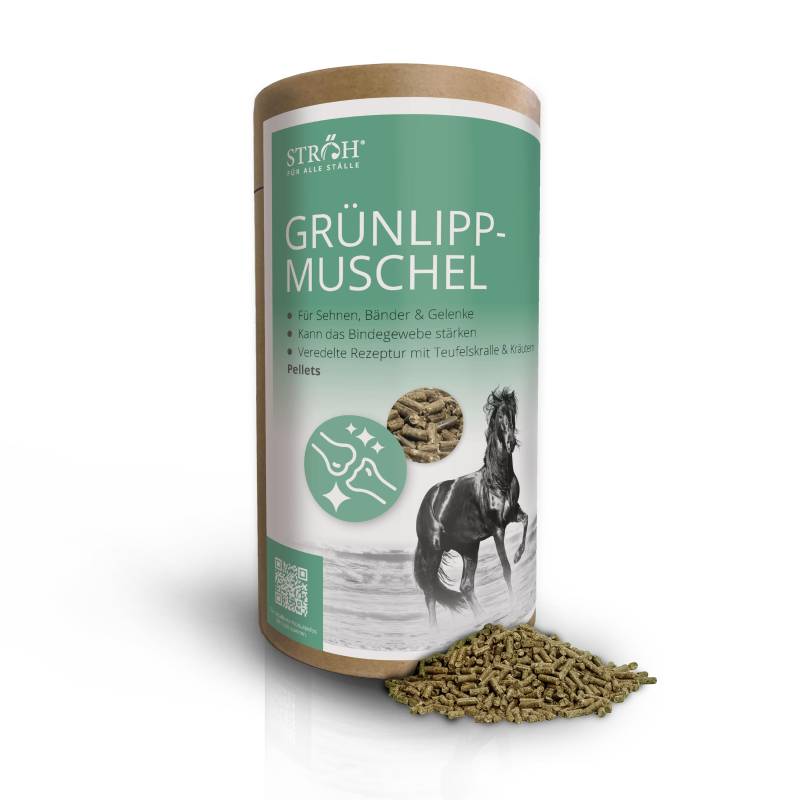 STRÖH Grünlippmuschel veredelt 1,2 kg Feedbox Dose Für Sehnen, Bänder und Gelenke STRÖH Grünlippmuschel veredelt 1,2 kg Feedbox Dose Für Sehnen, Bänder und Gelenke von STRÖH