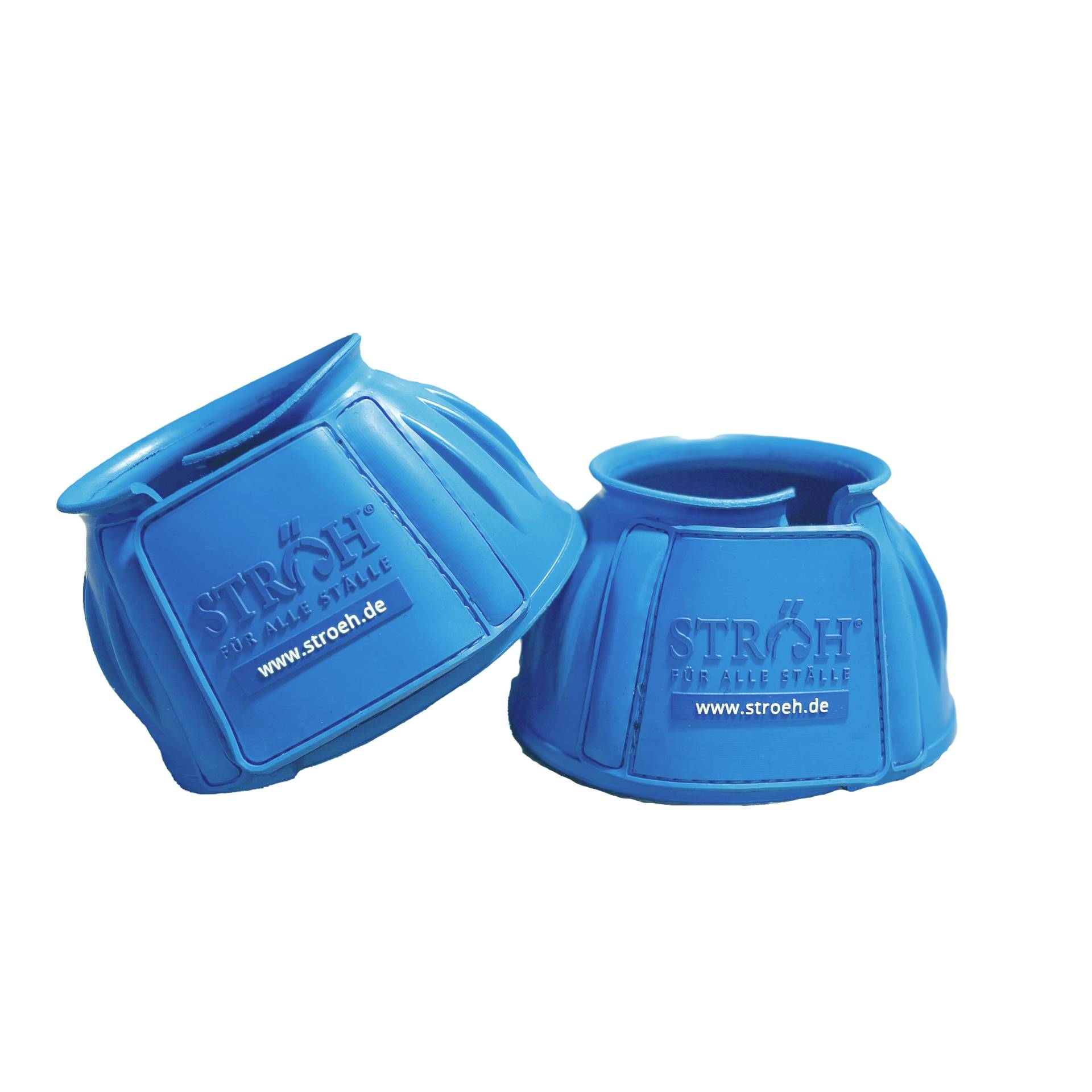 STRÖH Hufglocken Gummi blau, Gr. Full (L) von STRÖH