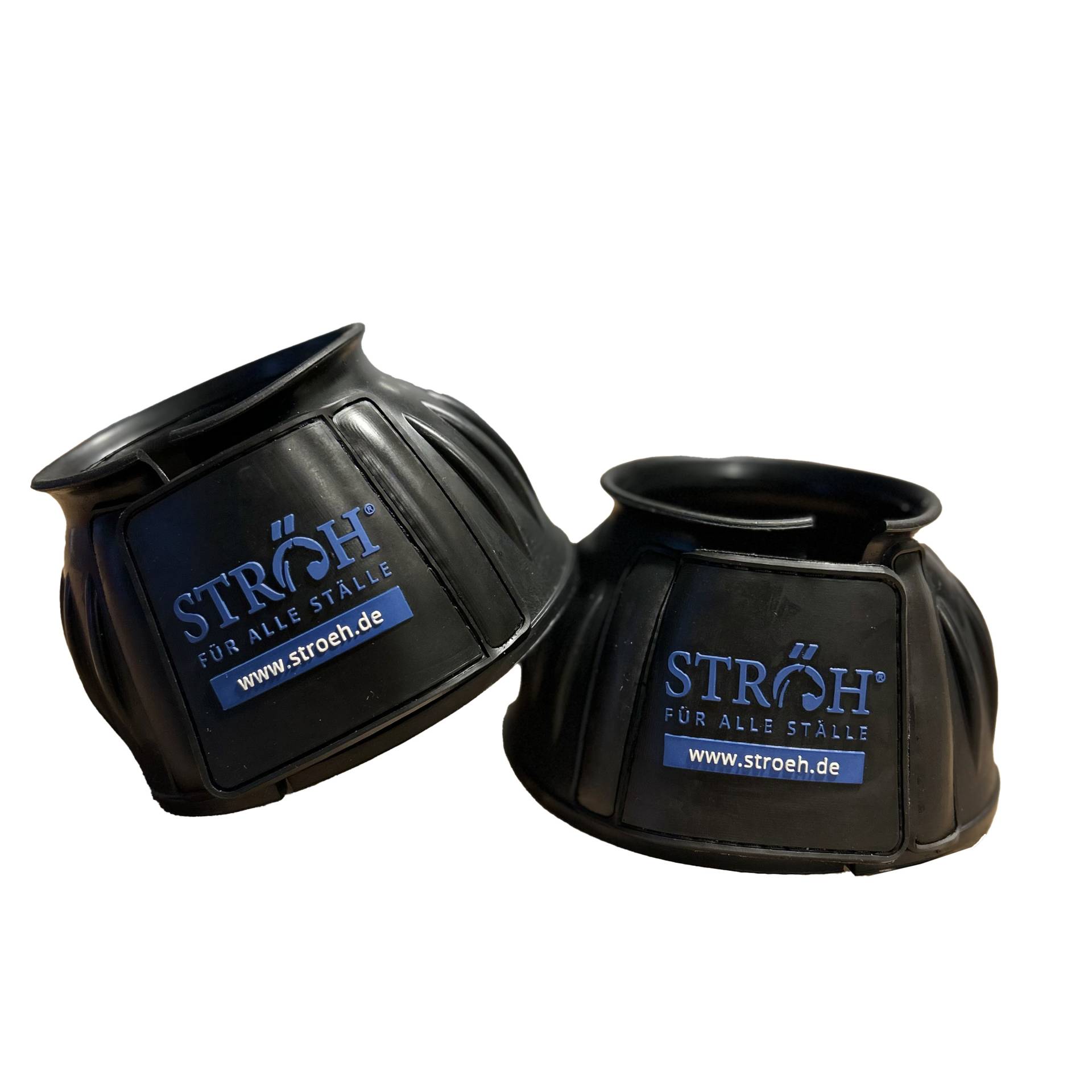 STRÖH Hufglocken Gummi schwarz, Gr. Full (L) von STRÖH