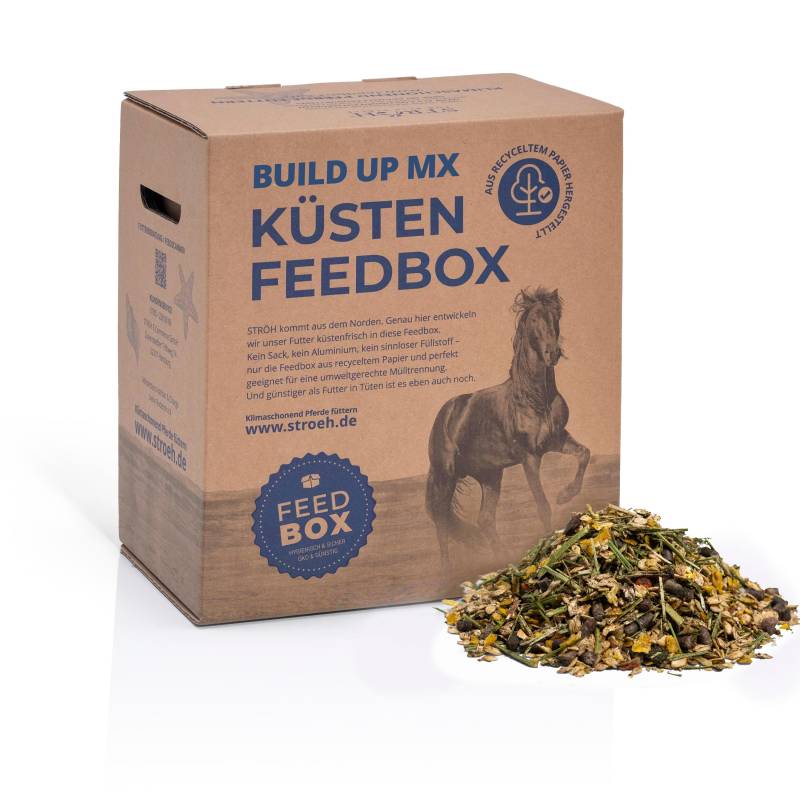 STRÖH Küsten Build up Mx 30kg Feedbox Aufbaumüsli für Sportpferde STRÖH Küsten Build up Mx 30kg Feedbox Aufbaumüsli für Sportpferde von STRÖH