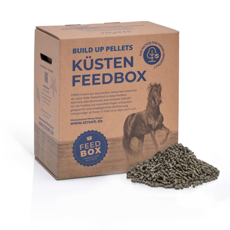 STRÖH Küsten Build up Pellets 27 kg Feedbox Schmackhafte Aufbaupellets STRÖH Küsten Build up Pellets 27 kg Feedbox Schmackhafte Aufbaupellets von STRÖH