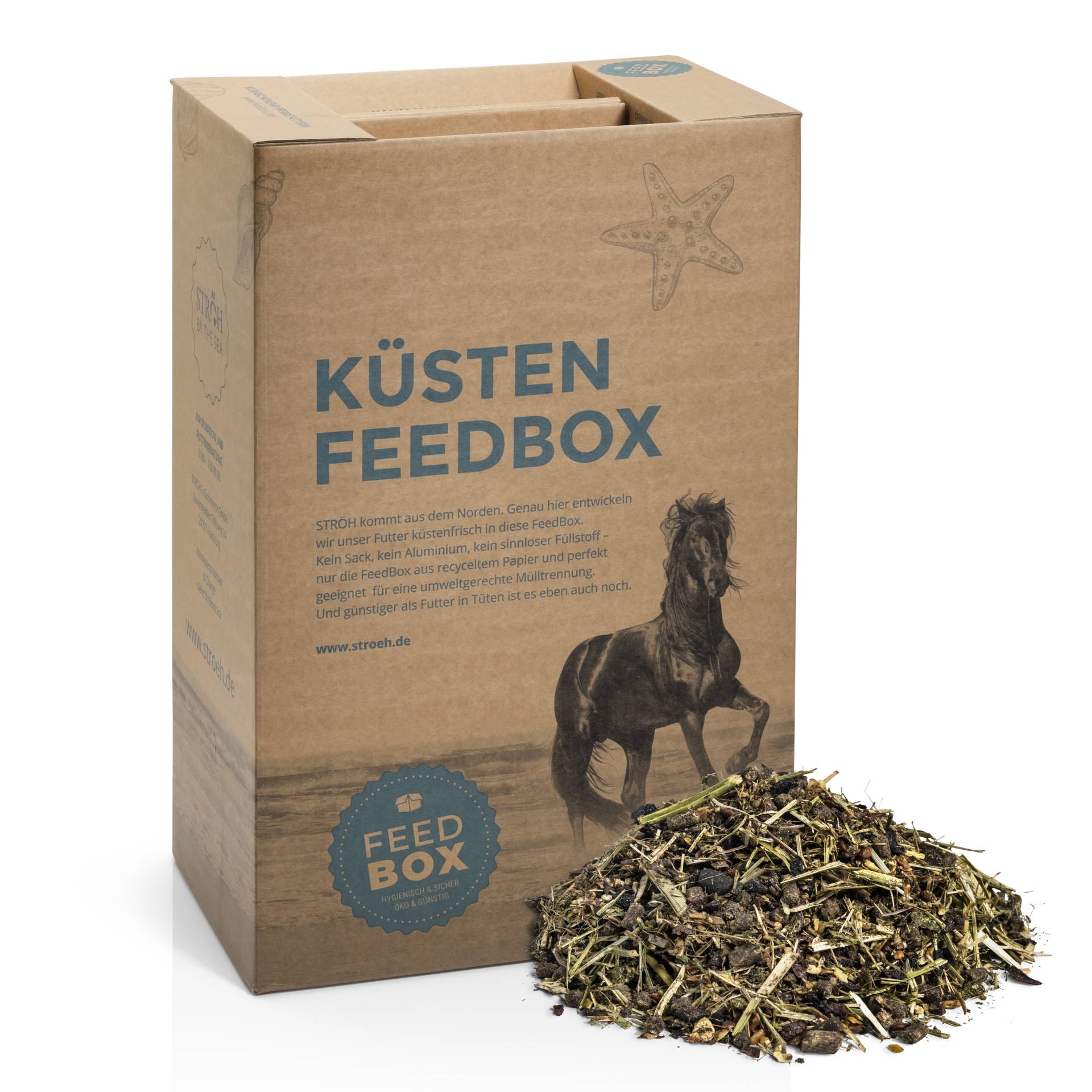 STRÖH Küsten EquiProtect Müsli 30 kg Getreidefrei & low carb für stoffwechselsensible Pferde STRÖH Küsten EquiProtect Müsli 30 kg Getreidefrei & low carb für stoffwechselsensible Pferde von STRÖH