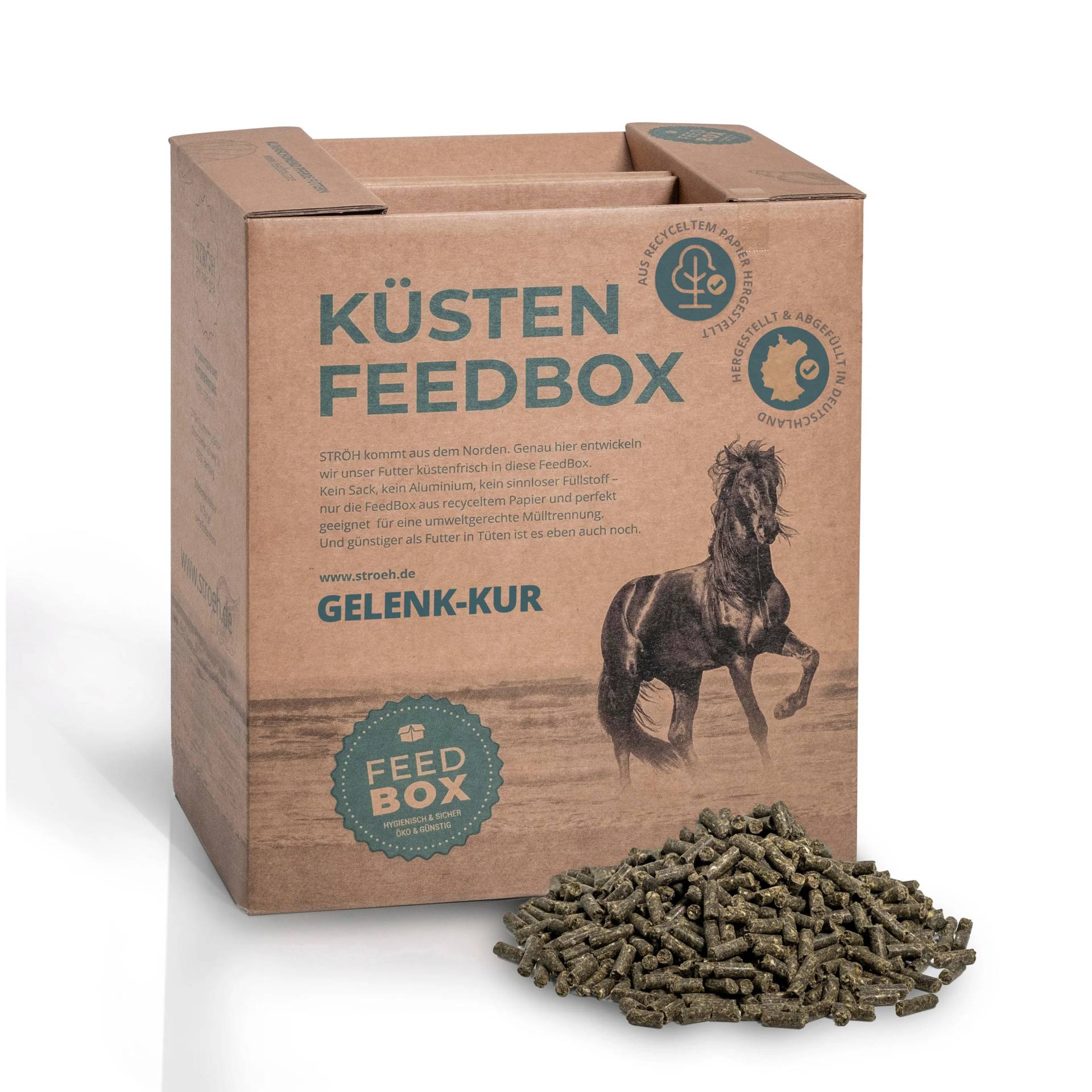 STRÖH Küsten Gelenk-Kur 10 kg Feedbox Unterstützt Bänder, Sehnen und Gelenke STRÖH Küsten Gelenk-Kur 10 kg Feedbox Unterstützt Bänder, Sehnen und Gelenke von STRÖH