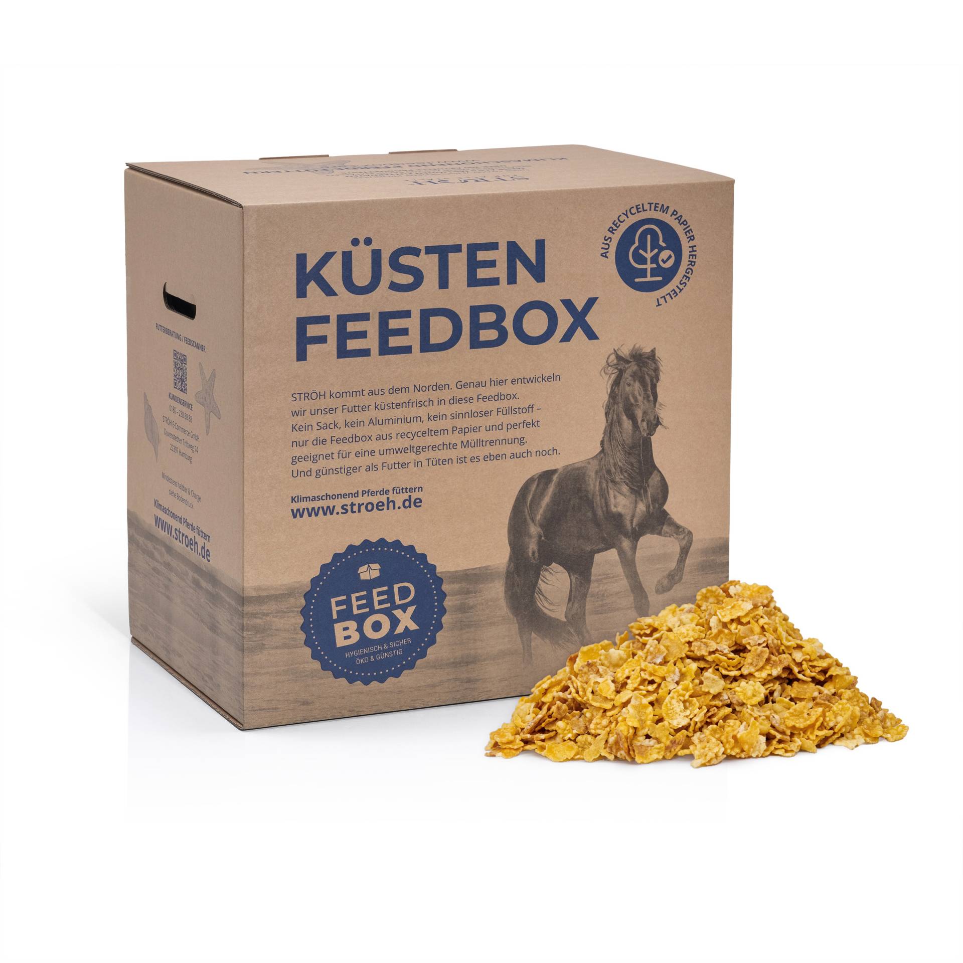 STRÖH Küsten Maisflakes 14 kg Feedbox Energielieferant für Hochleistungssport STRÖH Küsten Maisflakes 14 kg Feedbox Energielieferant für Hochleistungssport von STRÖH