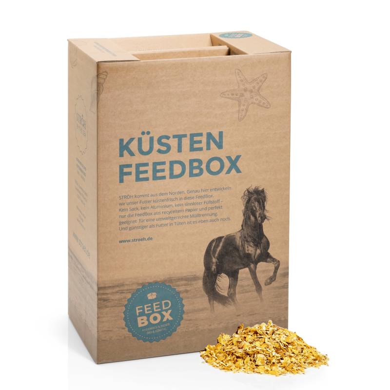 STRÖH Küsten Maisflakes 20 kg Feedbox Energielieferant für Hochleistungssport von STRÖH