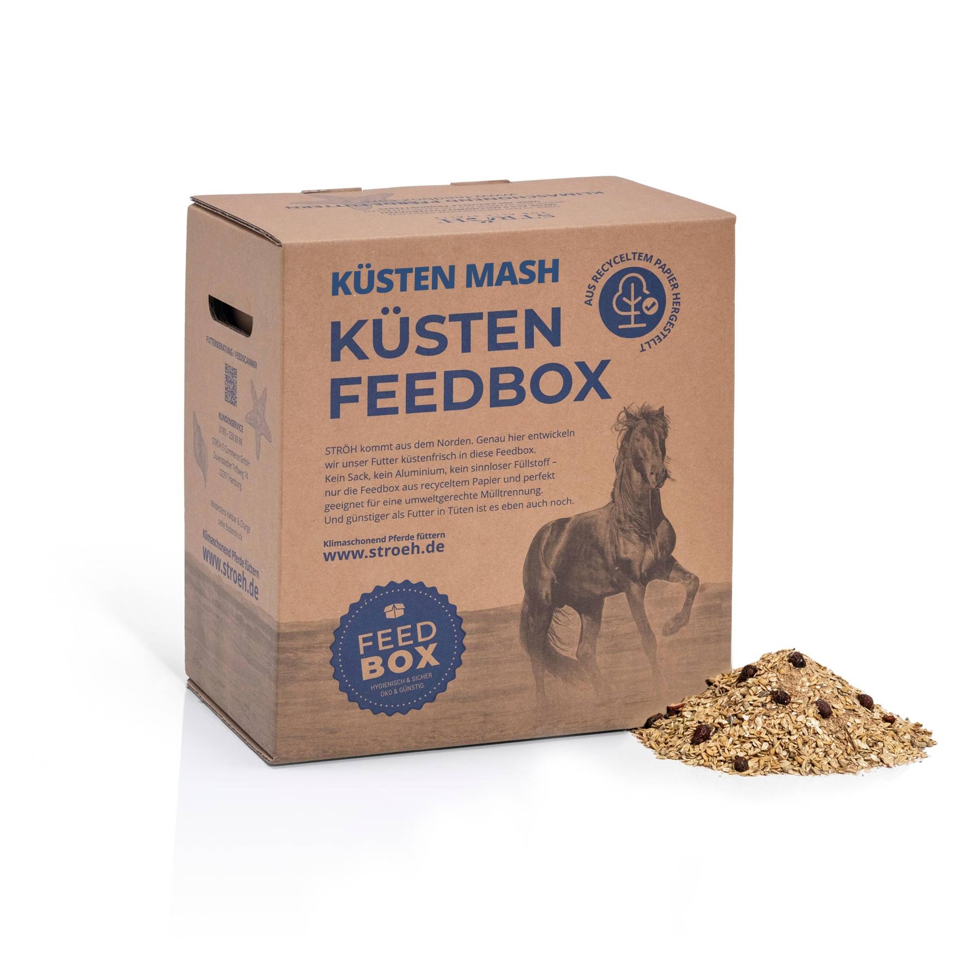 STRÖH Küsten Mash Feedbox 20 kg Mit Hagebutten STRÖH Küsten Mash Feedbox 20 kg Mit Hagebutten von STRÖH