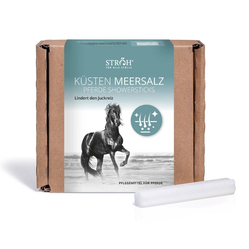 STRÖH Küsten Meersalz Pferde Showersticks Natur Refill für die Meersalz Pferdedusche / 35er Nafüllpackung von STRÖH