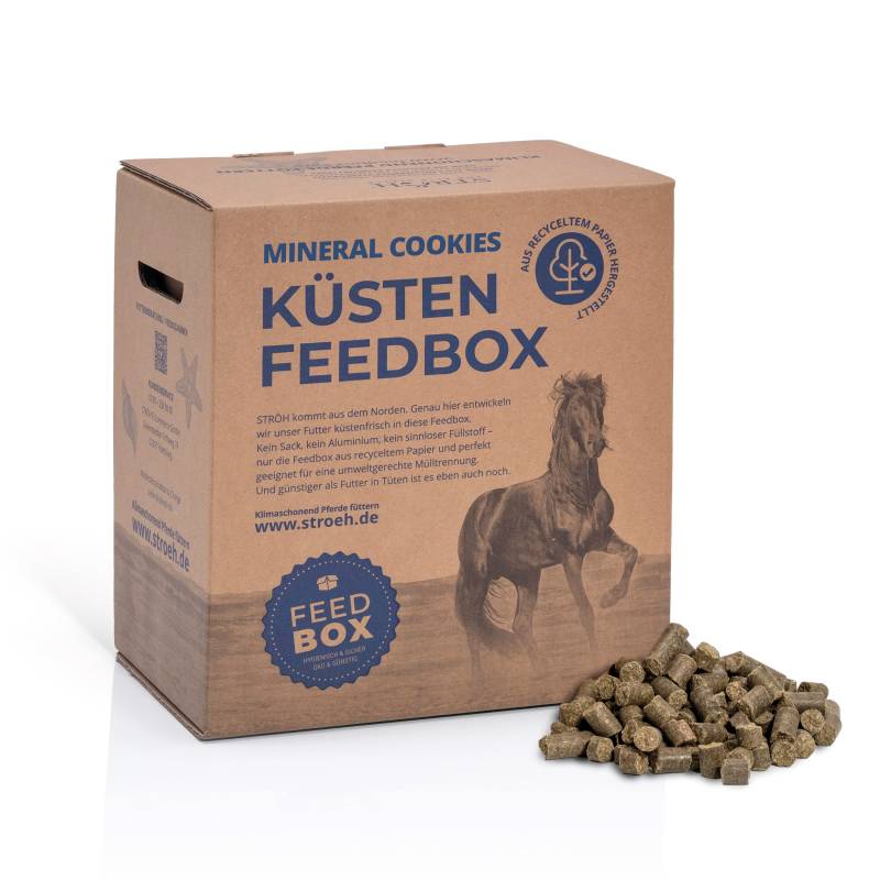 STRÖH Küsten Mineral Cookies 13kg Feedbox Wenn es juckt – Leckerli für Ekzem-Pferde STRÖH Küsten Mineral Cookies 13kg Feedbox Wenn es juckt – Leckerli für Ekzem-Pferde von STRÖH