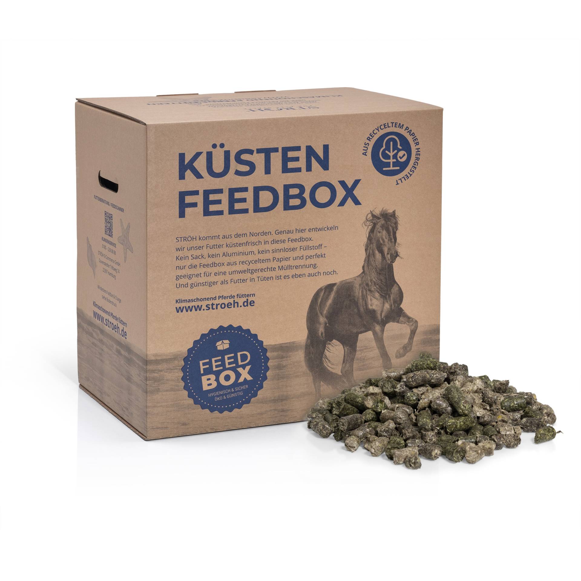 STRÖH Küsten Power Pack 27 kg Feedbox Die Extraportion Energie STRÖH Küsten Power Pack 27 kg Feedbox Die Extraportion Energie von STRÖH