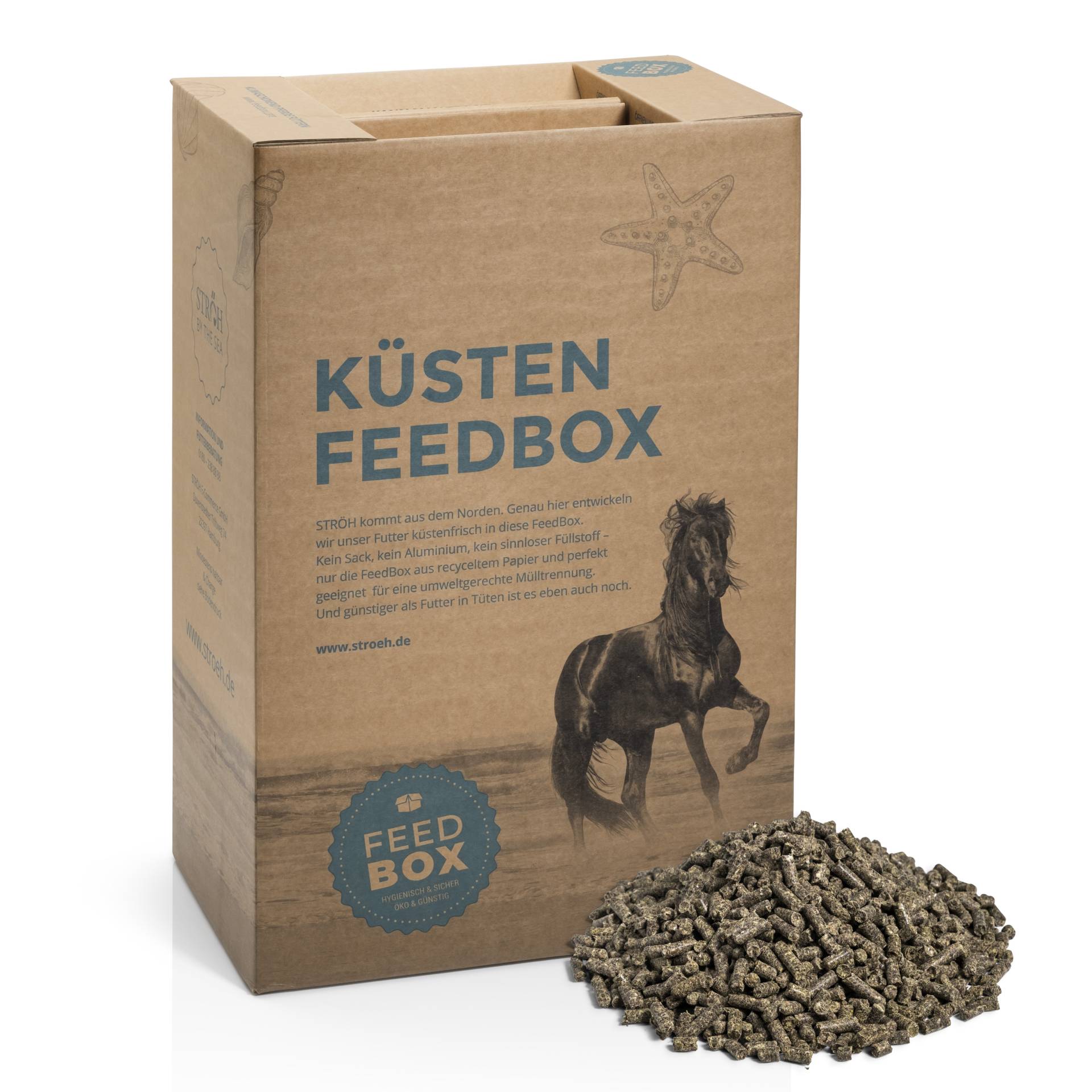 STRÖH Küsten RicePower 30 kg Feedbox Getreidefreier Energiebalancer STRÖH Küsten RicePower 30 kg Feedbox Getreidefreier Energiebalancer von STRÖH