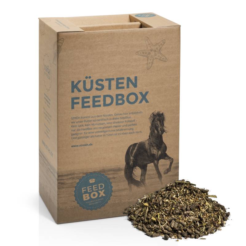 STRÖH Küsten Struktur Power Müsli getreidefrei 30 kg Feedbox Getreidefrei & energiereich STRÖH Küsten Struktur Power Müsli getreidefrei 30 kg Feedbox Getreidefrei & energiereich von STRÖH