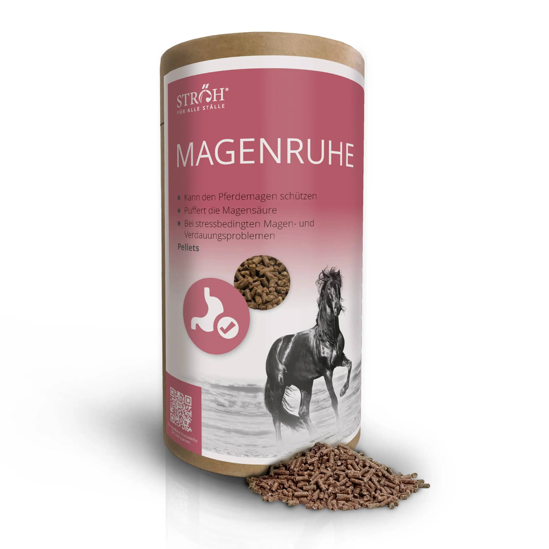 STRÖH Magenruhe 1,5 kg Feedbox Dose Ergänzungsfutter für magenempfindliche Pferde STRÖH Magenruhe 1,5 kg Feedbox Dose Ergänzungsfutter für magenempfindliche Pferde von STRÖH