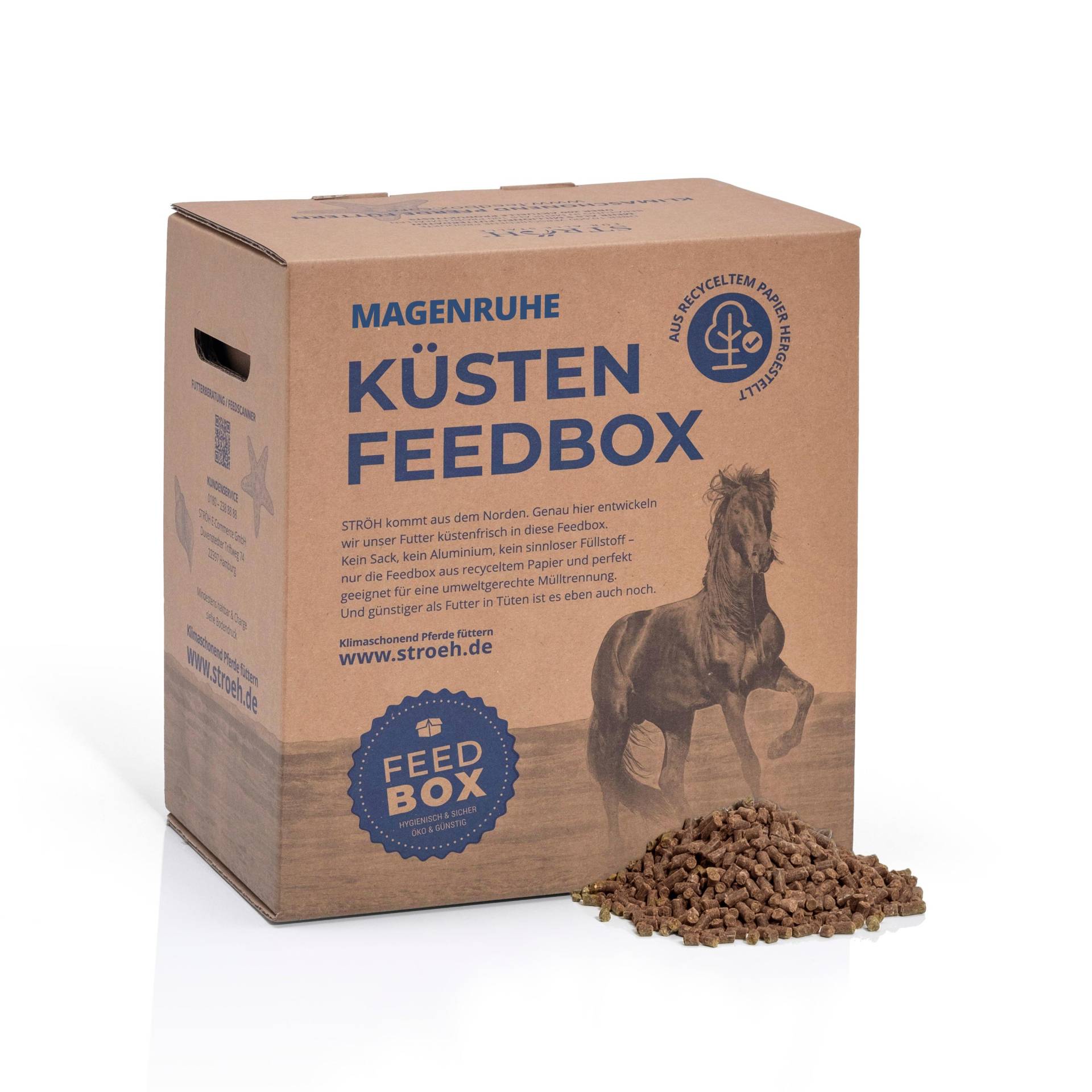 STRÖH Magenruhe 5kg Feedbox Ergänzungsfutter für magenempfindliche Pferde STRÖH Magenruhe 5kg Feedbox Ergänzungsfutter für magenempfindliche Pferde von STRÖH