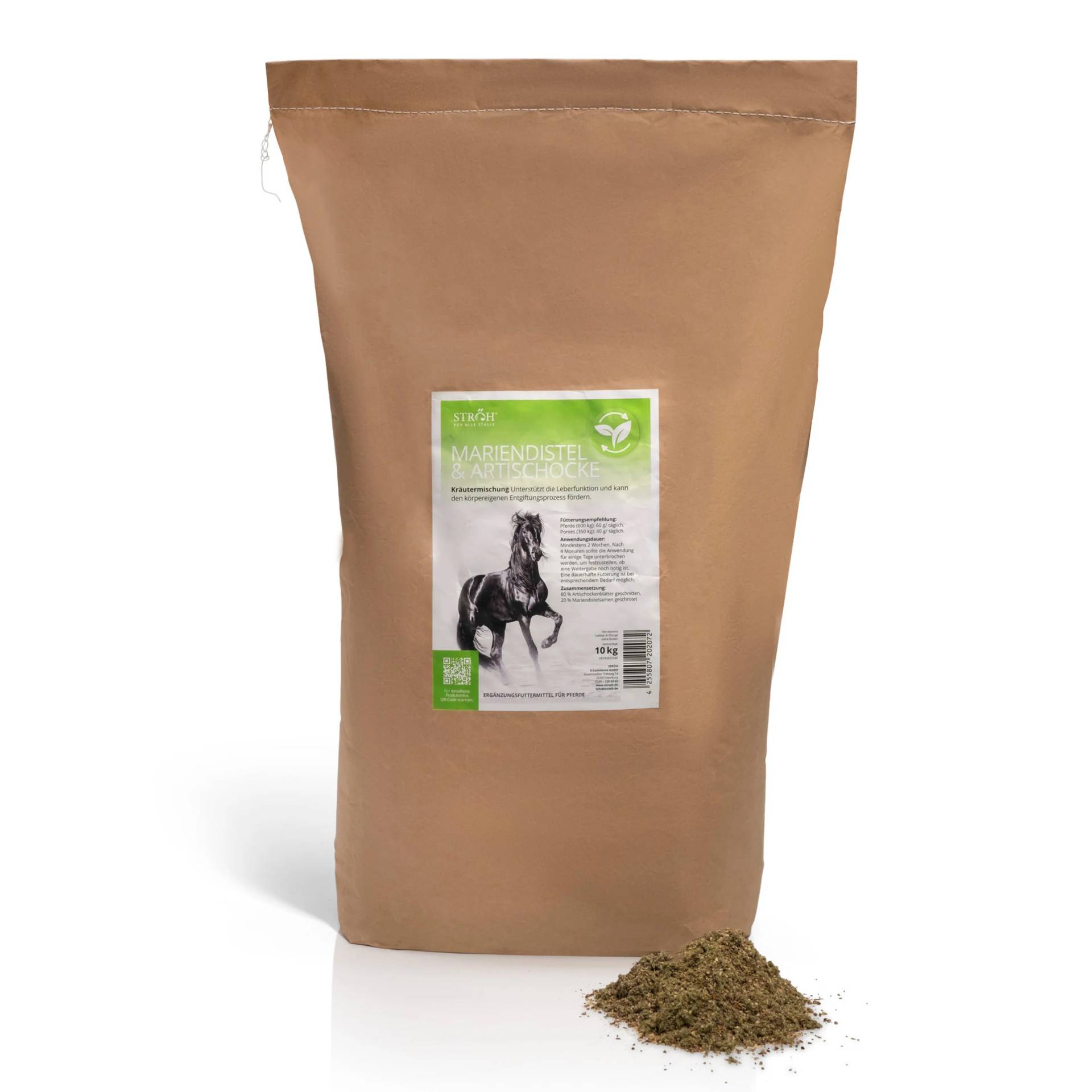 STRÖH Mariendistel & Artischocke 10kg Wohltat für die Leber STRÖH Mariendistel & Artischocke 10kg Wohltat für die Leber von STRÖH