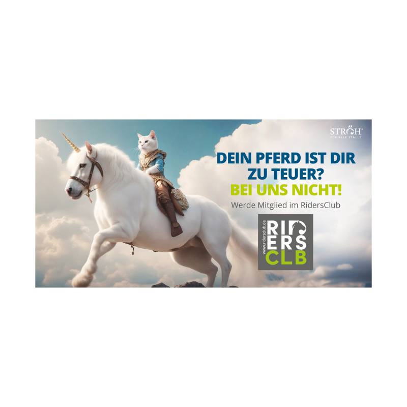 STRÖH RidersClub Flyer Exklusiv für Dich und Dein Pferd STRÖH RidersClub Flyer Exklusiv für Dich und Dein Pferd von STRÖH