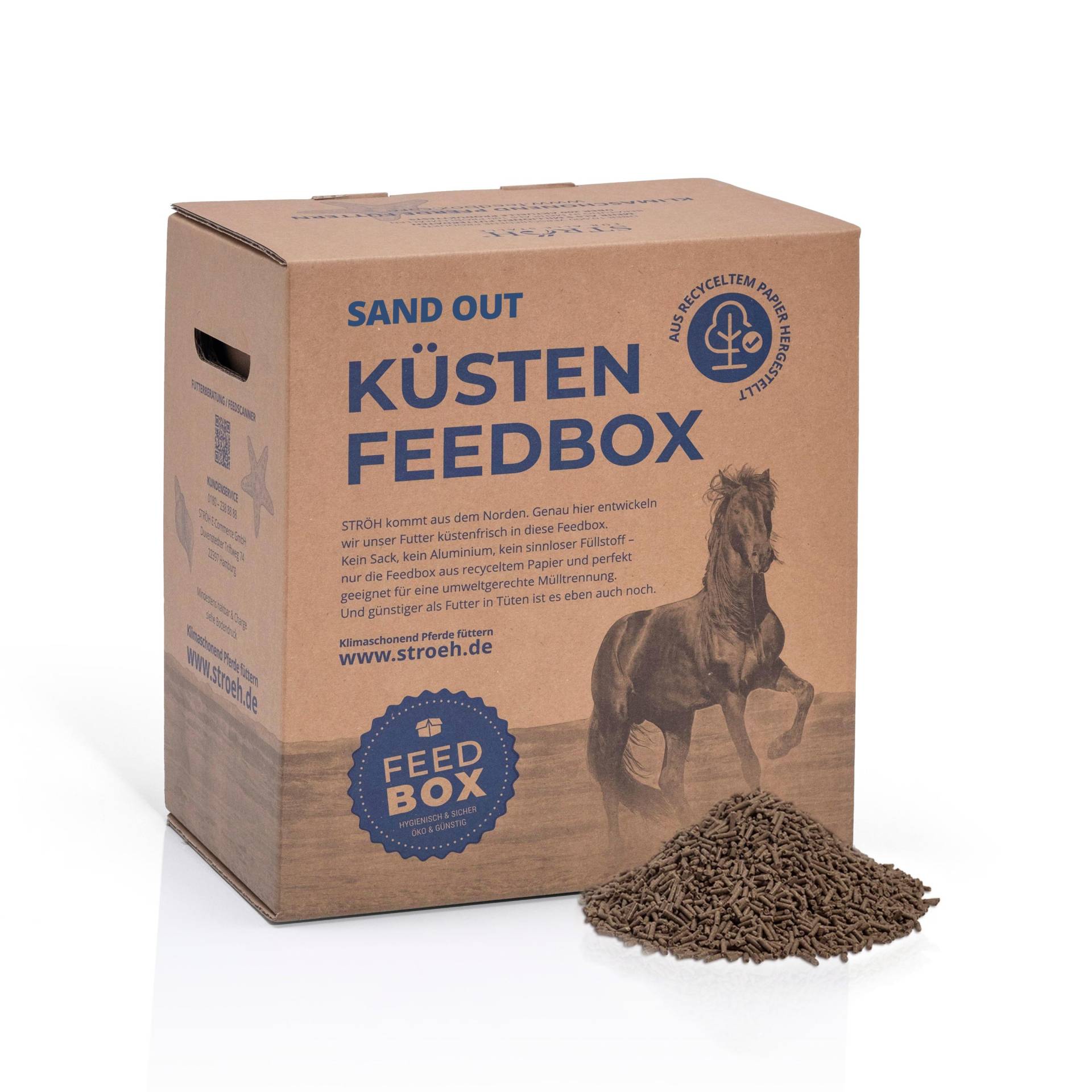 STRÖH SandOut 5 kg Feedbox Für eine gesunde Verdauung bei Kolikveranlagung STRÖH SandOut 5 kg Feedbox Für eine gesunde Verdauung bei Kolikveranlagung von STRÖH