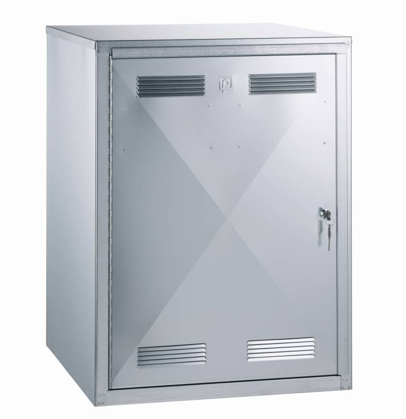 STRÖH Sattelschrank 80 x 60 x 60 cm Mit Rundrohrstütze & Trensenhaken von STRÖH