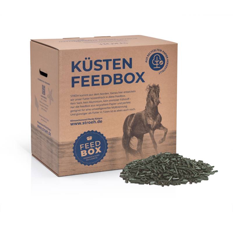 STRÖH Spirulina Pellets 4kg Feedbox Pure Muskelkraft für Dein Pferd STRÖH Spirulina Pellets 4kg Feedbox Pure Muskelkraft für Dein Pferd von STRÖH