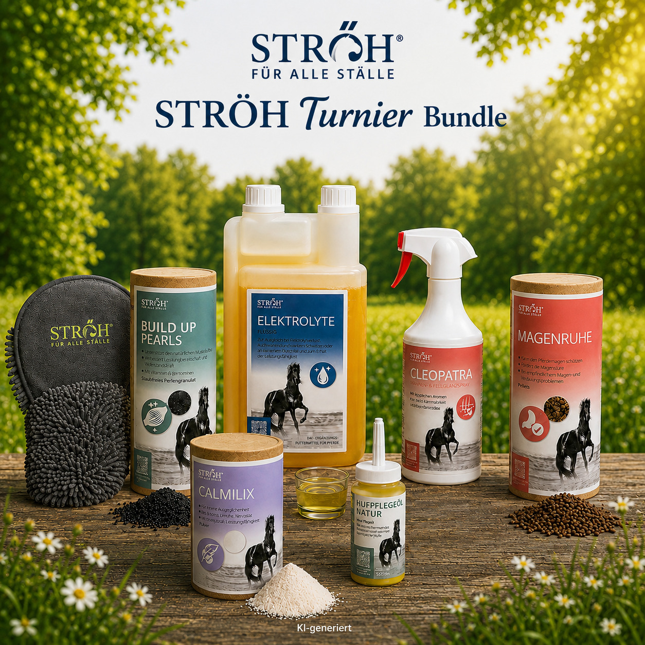 STRÖH Turnier Bundle Entspannt starten, stark performen von STRÖH