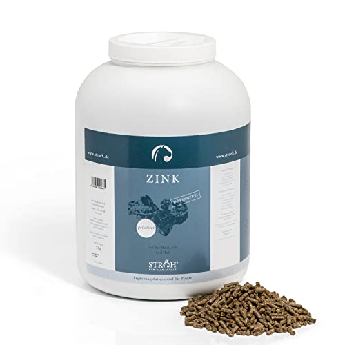 STRÖH Zink-Pellets für Pferde (5kg) • Zink Pferd ohne Melasse & getreidefrei • Unterstützt Haut, Fell & Hufe • Bei Zinkmangel STRÖH Zink-Pellets für Pferde (5kg) • Zink Pferd ohne Melasse & getreidefrei • Unterstützt Haut, Fell & Hufe • Bei Zinkmangel von STRÖH