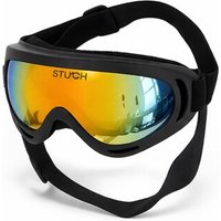 STUCH Hundebrille UV-Schutz für Hunde - Verstellbare Hundesonnenbrille - Windschutz & Staubschutz für Auto , Mottorad und Outdoor bunt von STUCH