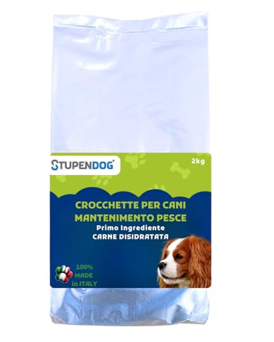 STUPENDOG Trockenfutter für Hunde, Fische, 2 kg, Futter für erwachsene Hunde aller Größen, Hundefutter STUPENDOG Trockenfutter für Hunde, Fische, 2 kg, Futter für erwachsene Hunde aller Größen, Hundefutter von STUPENDOG