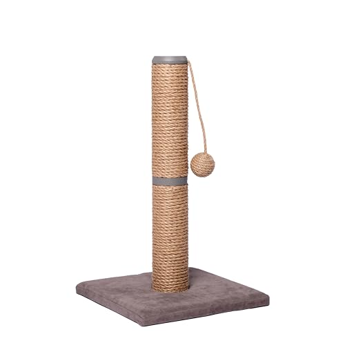 Kratzbaum für Katzen und Kätzchen, mit baumelndem Ball, 49,5 cm hoch, für den Innenbereich von STURDI PRODUCTS