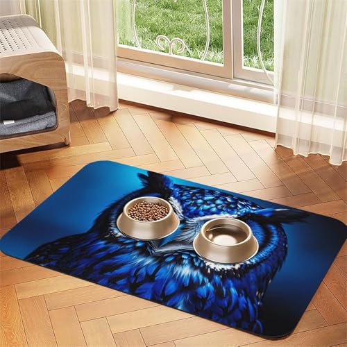 Hundefuttermatten für Böden, 30,5 x 45,7 cm, rutschfest, super saugfähig, Geschirrspüler-Hundematte für Futter und Wasser, niedlich, schnell trocknend, Haustier-Futtermatte für Hunde, Welpen, Katzen Hundefuttermatten für Böden, 30,5 x 45,7 cm, rutschfest, super saugfähig, Geschirrspüler-Hundematte für Futter und Wasser, niedlich, schnell trocknend, Haustier-Futtermatte für Hunde, Welpen, Katzen von STVYUKL