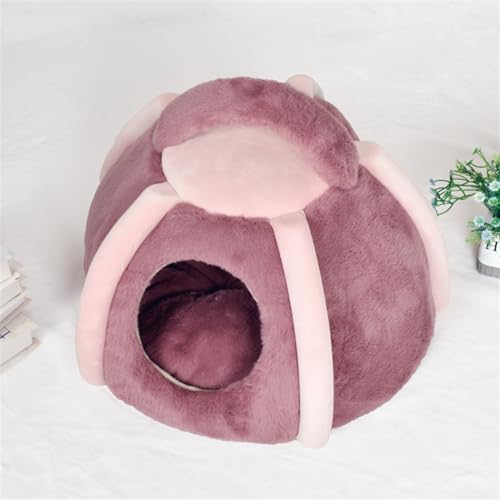 Katzenbett, Höhle, Katzenbett for Katzen Im Innenbereich, Hundehaus, Bettmatte for Haustiere Im Innenbereich, Katzenzelt, Haustierbedarf for Kleine Katzen Oder Hunde, Katzenbetten (Color : A2, Size von SUABON