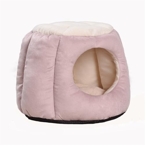 Niedliche Höhlenbetten for Haustiere, Welpenzelt, Katzenbett, Höhle for Den Innenbereich, Katzenzelthaus, Bett, Beruhigendes Hundebett, Katzenbett for Hauskatzen (Color : A1, Size : 40 * 32cm) von SUABON