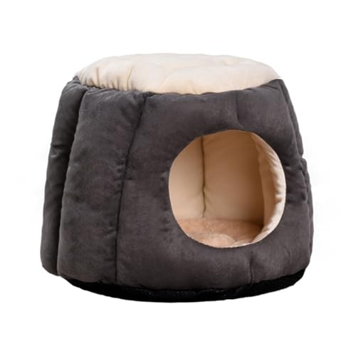 Niedliche Höhlenbetten for Haustiere, Welpenzelt, Katzenbett, Höhle for Den Innenbereich, Katzenzelthaus, Bett, Beruhigendes Hundebett, Katzenbett for Hauskatzen (Color : A3, Size : 40 * 32cm) von SUABON