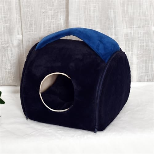 Tierhöhle, Katzenzelt, Katzenbett, Höhle for Drinnen, Hundebett, Haustierbett, Kleine Hundehütte, Beruhigendes Hundebett (Color : A4, Size : 38 * 36 * 30CM) von SUABON