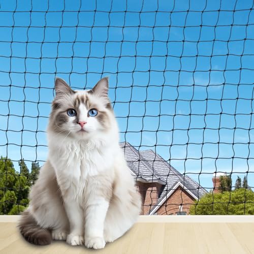 SUCCEFORT Katzennetz für Balkon, 2x3m Katzennetz Stahldrahtverstärkt, Anti-Fall Netz für Haustiere, Balkonnetz Katzen Reissfest für Balkon, Fenster, Terrasse SUCCEFORT Katzennetz für Balkon, 2x3m Katzennetz Stahldrahtverstärkt, Anti-Fall Netz für Haustiere, Balkonnetz Katzen Reissfest für Balkon, Fenster, Terrasse von SUCCEFORT