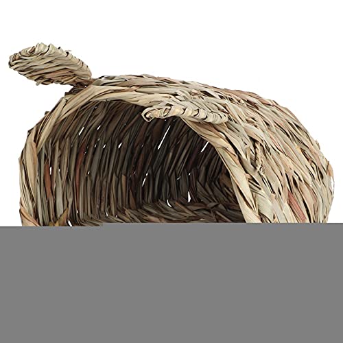 SUCIE 10.63x9.06x5.91Inch Pet Nest, Hamster Grass Pet Nest, für Hamster Chinchillas von SUCIE