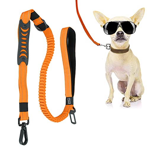 SUCIE Haustiergürtel, Hundeleine Bequem zum Trainieren oder Gehen mit dem Hund(orange) von SUCIE