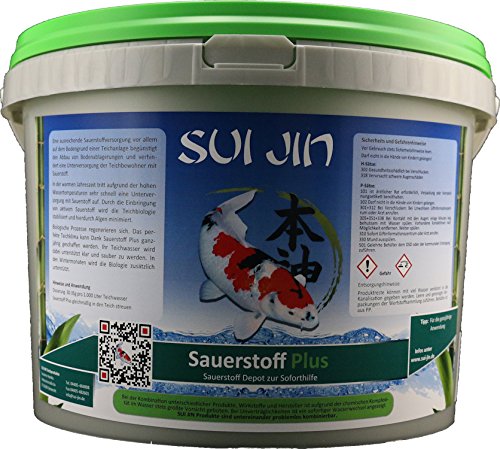 SUI JIN Teichprodukte Sauerstoff+ für 75.000 L (2500 ml) von SUI JIN Teichprodukte