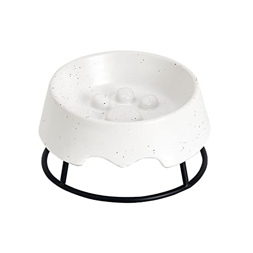 SUICRA Futternäpfe Cat Bowls, Raised cat Bowls for Food and Water, pet Trays for cat or small Dog Food von SUICRA