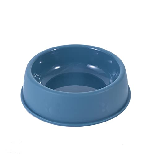 SUICRA Futternäpfe Pet Bowl Anti-Overturning Rice Basin Pet Supplies (Color : Blue, Size : 18.5x6cm) von SUICRA