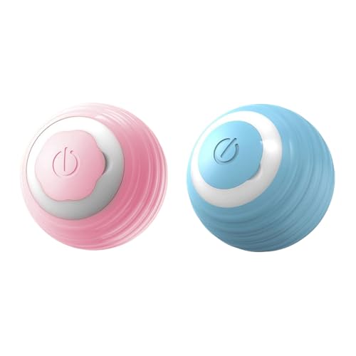 SUIOPPYUW 2 Stück automatischer Katzenspielzeugball vermeidet Hindernisse und sorgt dafür, DASS Haustiere unterhalten Werden. Automatischer Katzenspielzeugball ABS Haustierspielzeugball SUIOPPYUW 2 Stück automatischer Katzenspielzeugball vermeidet Hindernisse und sorgt dafür, DASS Haustiere unterhalten Werden. Automatischer Katzenspielzeugball ABS Haustierspielzeugball von SUIOPPYUW