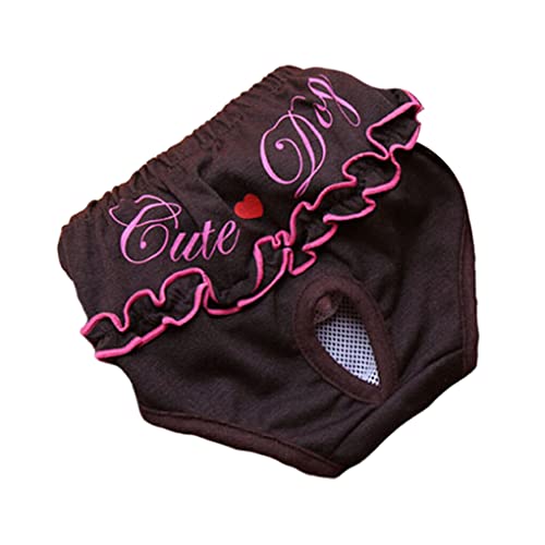 SUIOPPYUW 5 Stück Pet Pants Windel Waschbar Atmungsaktive Baumwolle Unterwäsche Bedruckte Höschen Indoor Outdoor Slips Wear Geschenke, S SUIOPPYUW 5 Stück Pet Pants Windel Waschbar Atmungsaktive Baumwolle Unterwäsche Bedruckte Höschen Indoor Outdoor Slips Wear Geschenke, S von SUIOPPYUW
