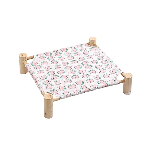 SUIOPPYUW Abnehmbares und waschbares Haustierbett aus Kiefernholz sorgt für Haltbarkeit. Hundebett aus Holzstoff. Kleines Haustier Holzbett. Erhöhtes Haustierbett, S Honig Pfirsich Set SUIOPPYUW Abnehmbares und waschbares Haustierbett aus Kiefernholz sorgt für Haltbarkeit. Hundebett aus Holzstoff. Kleines Haustier Holzbett. Erhöhtes Haustierbett, S Honig Pfirsich Set von SUIOPPYUW