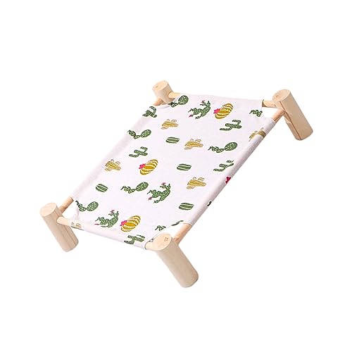 SUIOPPYUW Abnehmbares und waschbares Haustierbett aus Kiefernholz sorgt für Haltbarkeit. Hundebett aus Holzstoff. Kleines Haustier Holzbett. Erhöhtes Haustierbett, S Kaktus Set SUIOPPYUW Abnehmbares und waschbares Haustierbett aus Kiefernholz sorgt für Haltbarkeit. Hundebett aus Holzstoff. Kleines Haustier Holzbett. Erhöhtes Haustierbett, S Kaktus Set von SUIOPPYUW