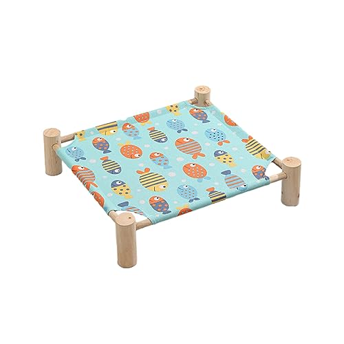 SUIOPPYUW Abnehmbares und waschbares Haustierbett aus Kiefernholz sorgt für Haltbarkeit. Hundebett aus Holzstoff. Kleines Haustier Holzbett. Erhöhtes Haustierbett, S Schatzfisch Set SUIOPPYUW Abnehmbares und waschbares Haustierbett aus Kiefernholz sorgt für Haltbarkeit. Hundebett aus Holzstoff. Kleines Haustier Holzbett. Erhöhtes Haustierbett, S Schatzfisch Set von SUIOPPYUW