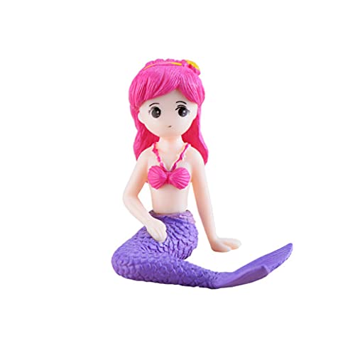 SUIOPPYUW Meerjungfrau Ornament DIY Dekor Ozean Thema Kuchenschmuck Aquarium Skulptur Fee Garten Ornamente Aquarium Puppe SUIOPPYUW Meerjungfrau Ornament DIY Dekor Ozean Thema Kuchenschmuck Aquarium Skulptur Fee Garten Ornamente Aquarium Puppe von SUIOPPYUW