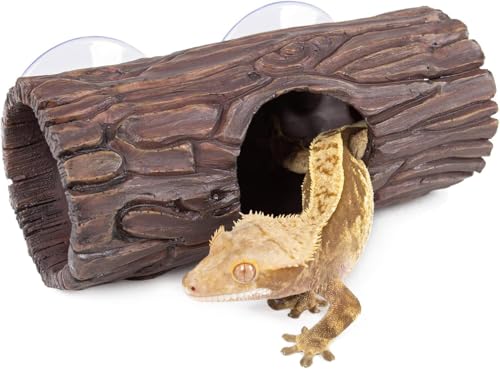 SUKEOPET Höhlen für Reptilien & Amphibien, Reptilien Höhle, Terrarium Versteck Zubehör für Leopardgecko Eidechsen Bartdrache Einsiedlerkrebse SUKEOPET Höhlen für Reptilien & Amphibien, Reptilien Höhle, Terrarium Versteck Zubehör für Leopardgecko Eidechsen Bartdrache Einsiedlerkrebse von SUKEOPET