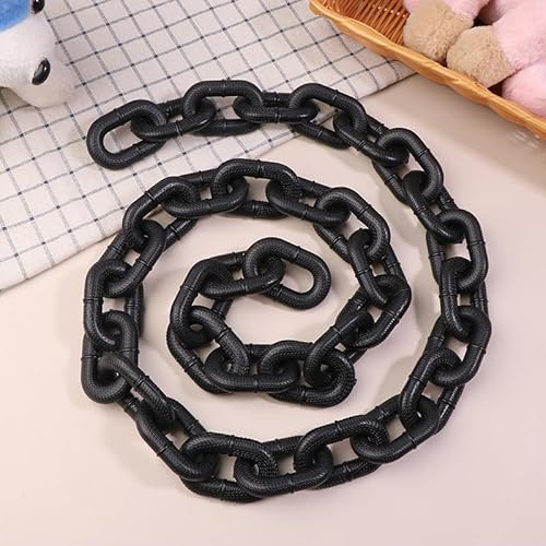 1,5 m Komische Kunststoffs imulation Hunde Leine Kette, Halloween Prop Pet Zubehör Traktion Seil von SUMKTO