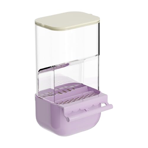 Vogelfutter-Wassersp Ender-Set, automatischer Papageien-Feeder-Käfig-Zubehör, klarer Sittich-Samen-Behälter-Lebensmittel-Trinker für Käfig, Nymphen sittich-Turteltauben-Wellens ittich Kanarienvogel Vogelfutter-Wassersp Ender-Set, automatischer Papageien-Feeder-Käfig-Zubehör, klarer Sittich-Samen-Behälter-Lebensmittel-Trinker für Käfig, Nymphen sittich-Turteltauben-Wellens ittich Kanarienvogel von SUMKTO