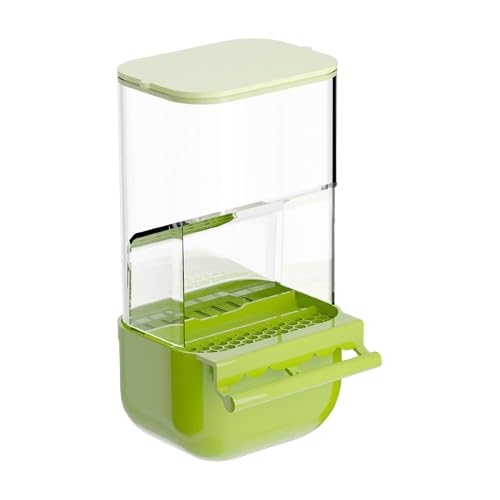 Vogelfutter-Wassersp Ender-Set, automatischer Papageien-Feeder-Käfig-Zubehör, klarer Sittich-Samen-Behälter-Lebensmittel-Trinker für Käfig, Nymphen sittich-Turteltauben-Wellens ittich Kanarienvogel Vogelfutter-Wassersp Ender-Set, automatischer Papageien-Feeder-Käfig-Zubehör, klarer Sittich-Samen-Behälter-Lebensmittel-Trinker für Käfig, Nymphen sittich-Turteltauben-Wellens ittich Kanarienvogel von SUMKTO