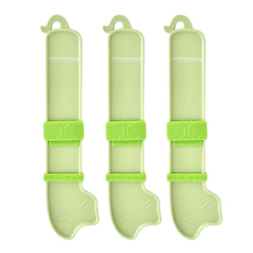 SUMMITDRAGON 3propes Haustier Futter Squeezer Feeder Für Katzen Behandlungsstäbchen Squeezer Nassfutter Futtermittelkontrollwerkzeug Haustier Nassfuttermittel Dispender Katzen Behandeln Stick Stick von SUMMITDRAGON