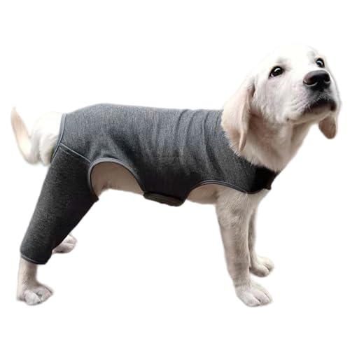 SUMMITDRAGON Haustier Hinterbeinhülle Wickelhilfe Helfen Bei Der Heilung Bequemer Ärmel Leggings Gegen Leckende Hunde Leggings Ellbogenklammer von SUMMITDRAGON